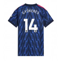 Arsenal Viktor Gyokeres #14 Replika Bortatröja Dam 2025-26 Kortärmad